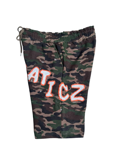Pha'Xaticz Camo Shorts