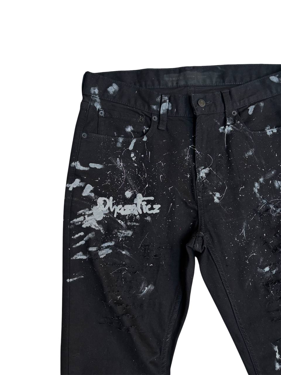 PhaXaticz Splatter Denim